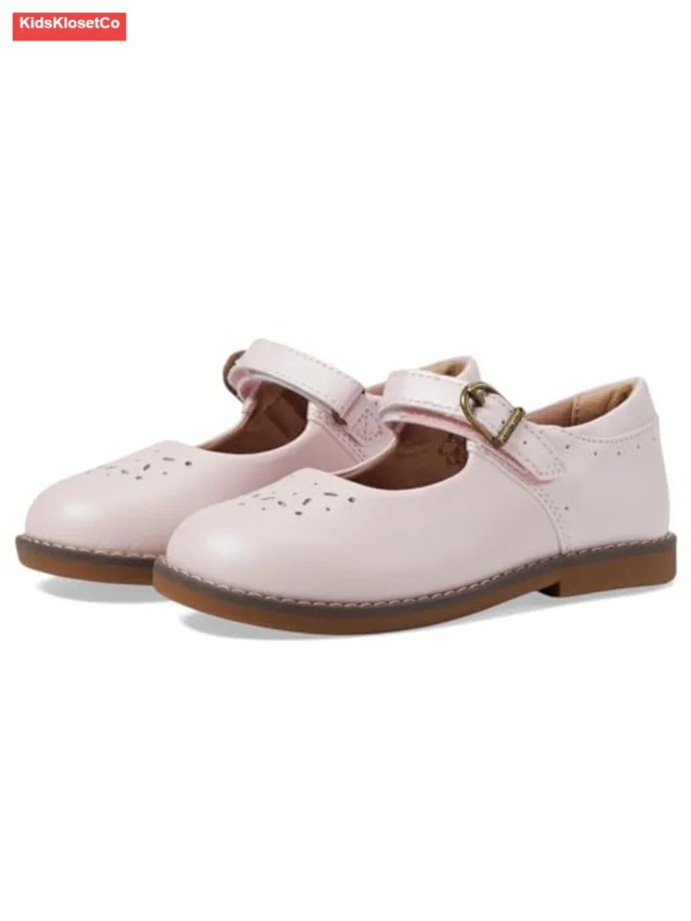 Toddler Girl Mary Jane Flats Hook & Loop Memory Foam